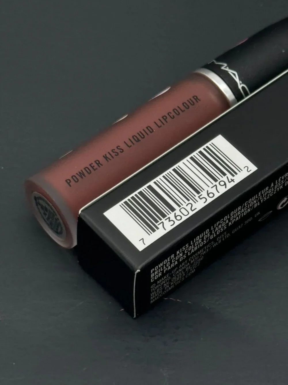 MAC Powder kiss Liquid Lip Color Over the Taupe - 0.17 Oz